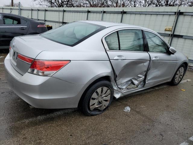 1HGCP2F38BA087537 - 2011 HONDA ACCORD LX SILVER photo 3