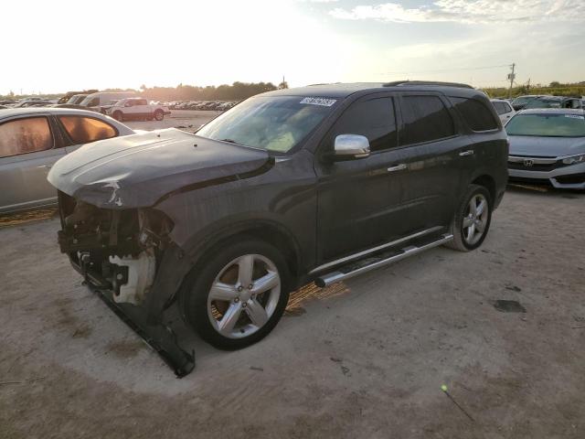 1D4SD5GT5BC682100 - 2011 DODGE DURANGO CITADEL BLACK photo 1