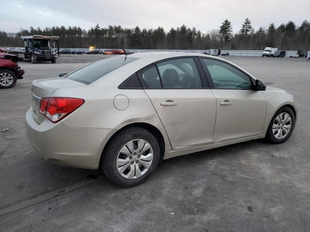 1G1PA5SG3E7256921 - 2014 CHEVROLET CRUZE LS TAN photo 3