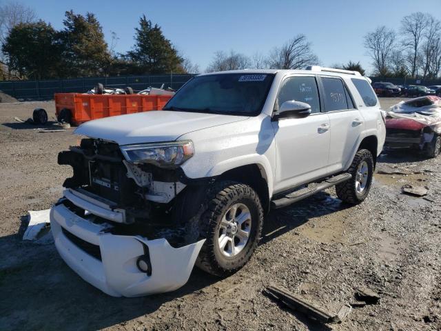 JTEBU5JR0F5238977 - 2015 TOYOTA 4RUNNER SR5 WHITE photo 1