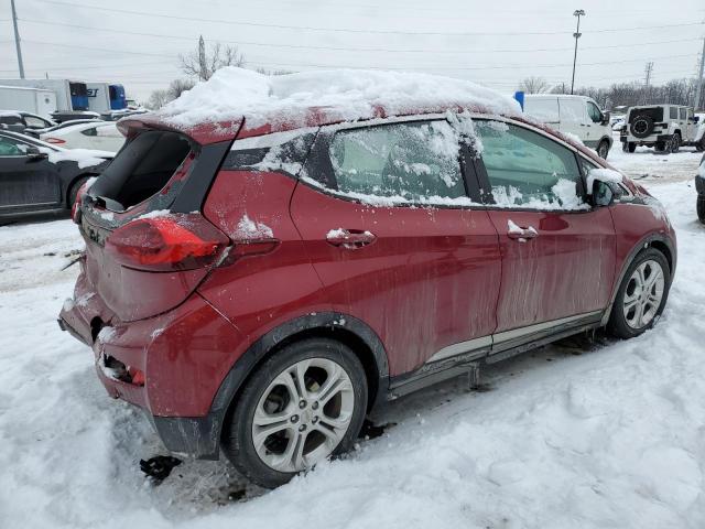 1G1FY6S08K4112309 - 2019 CHEVROLET BOLT EV LT RED photo 3