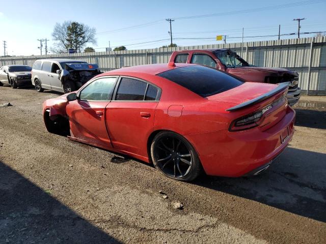 2C3CDXHG4GH247267 - 2016 DODGE CHARGER SXT RED photo 2