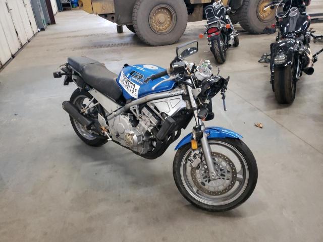 JH2NC2702KM002494 - 1989 HONDA CB400 F BLUE photo 1