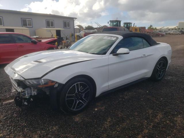 1FATP8UH8P5111289 - 2023 FORD MUSTANG WHITE photo 1