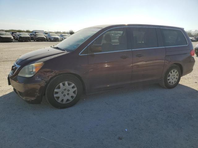 5FNRL3H27AB035210 - 2010 HONDA ODYSSEY LX MAROON photo 1