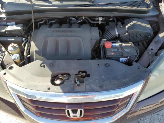 5FNRL3H27AB035210 - 2010 HONDA ODYSSEY LX MAROON photo 12