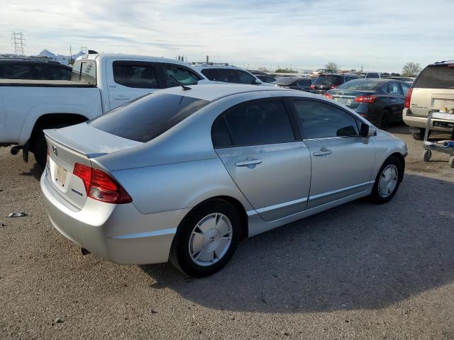 JHMFA36288S030945 - 2008 HONDA CIVIC HYBRID SILVER photo 3