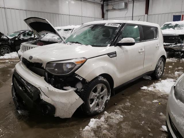 KNDJN2A21K7919095 - 2019 KIA SOUL WHITE photo 1