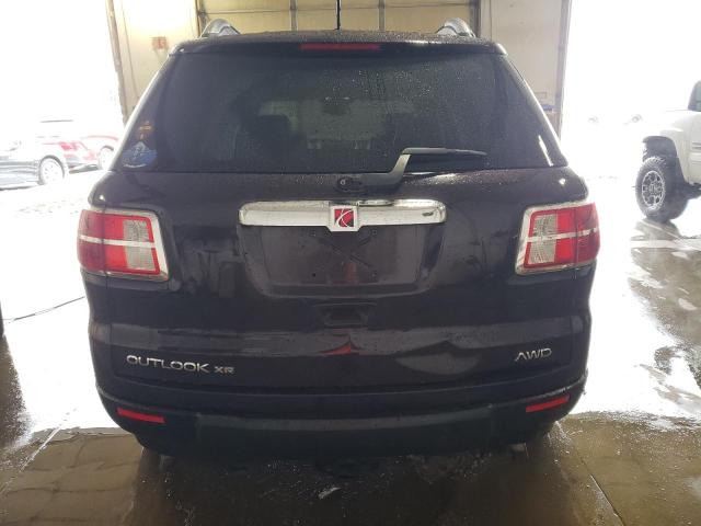 5GZEV23DX9J131489 - 2009 SATURN OUTLOOK XR PURPLE photo 6