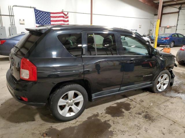 1J4NF1FB1BD149123 - 2011 JEEP COMPASS SPORT BLACK photo 3