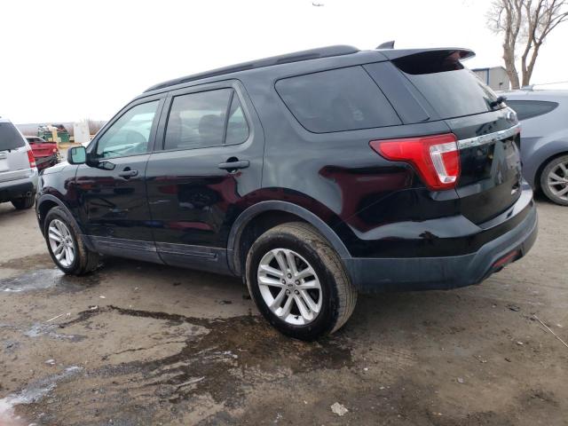 1FM5K8B80GGB34036 - 2016 FORD EXPLORER BLACK photo 2