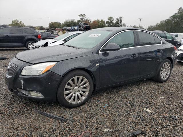 W04GP5ECXB1065553 - 2011 BUICK REGAL CXL BLACK photo 1