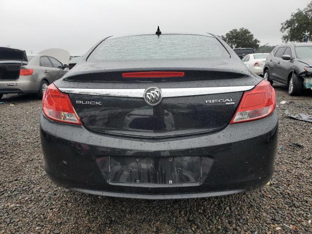 W04GP5ECXB1065553 - 2011 BUICK REGAL CXL BLACK photo 6