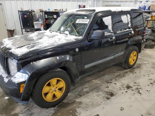 1J8GN28K79W527246 - 2009 JEEP LIBERTY SPORT BLACK photo 1