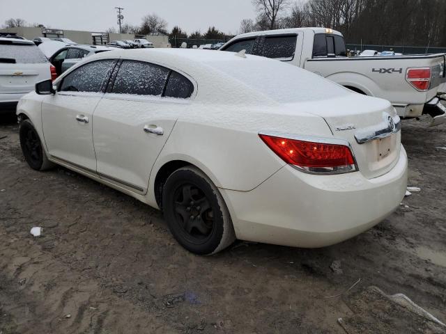 1G4GB5EG5AF167167 - 2010 BUICK LACROSSE CX WHITE photo 2