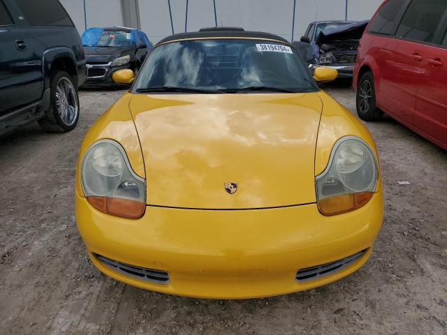 WP0CA2988YU620839 - 2000 PORSCHE BOXSTER YELLOW photo 5