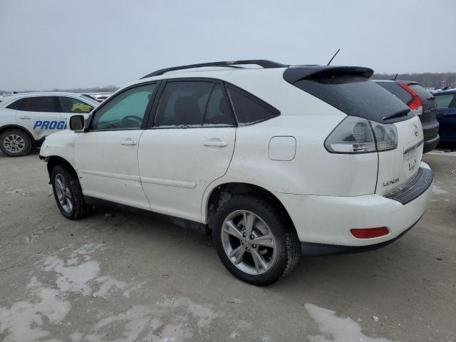 JTJHW31U360015747 - 2006 LEXUS RX 400 WHITE photo 2