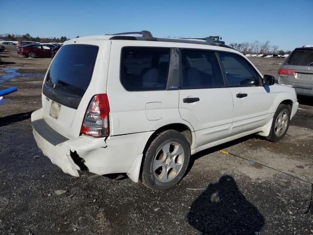 JF1SG65643H701592 - 2003 SUBARU FORESTER 2.5XS Белый фото 3
