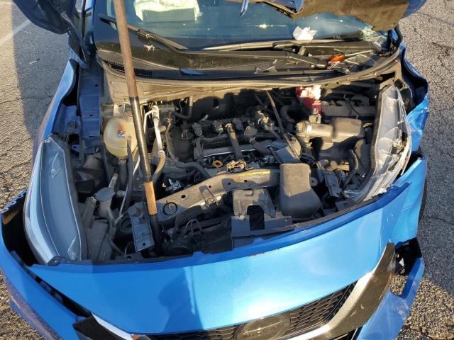 3N1CN8EV0ML859411 - 2021 NISSAN VERSA SV BLUE photo 11