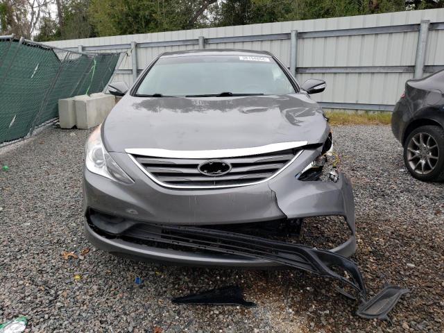 5NPEB4AC5EH921155 - 2014 HYUNDAI SONATA GLS GRAY photo 5