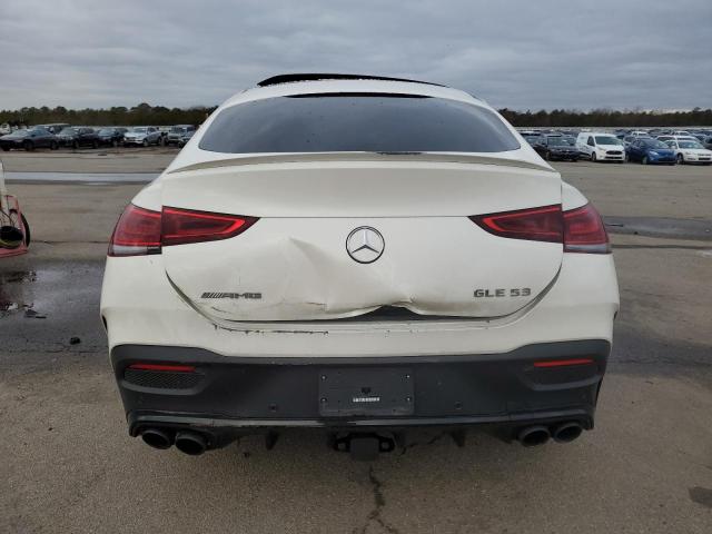 4JGFD6BB6NA795195 - 2022 MERCEDES-BENZ GLE COUPE AMG 53 4MATIC WHITE photo 6