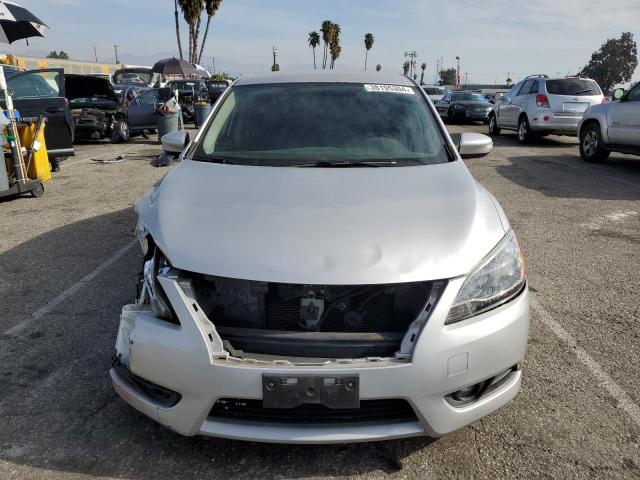 3N1AB7AP2FY350959 - 2015 NISSAN SENTRA S SILVER photo 5