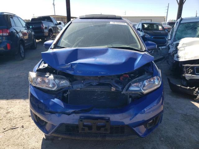 3HGGK5H81FM745735 - 2015 HONDA FIT EX BLUE photo 5