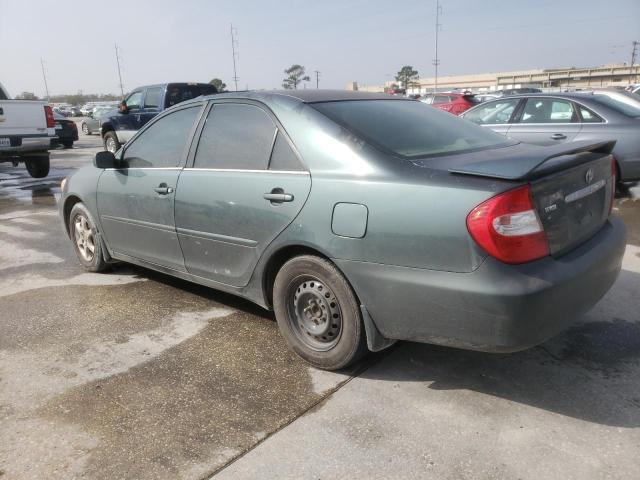 4T1BE32K03U641796 - 2003 TOYOTA CAMRY LE GREEN photo 2