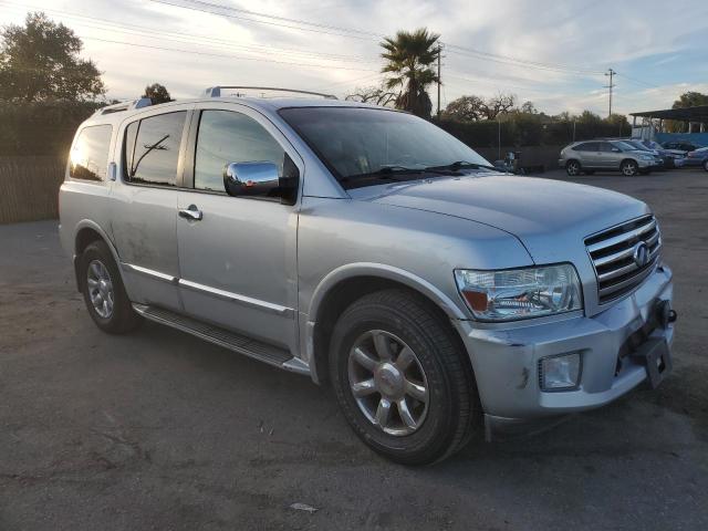 5N3AA08C35N800403 - 2005 INFINITI QX56 SILVER photo 4