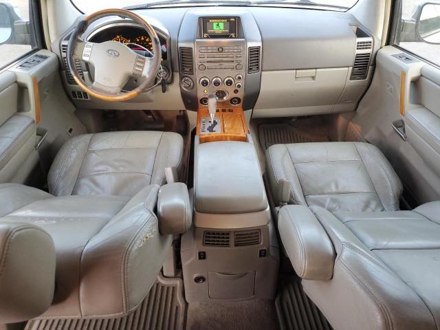 5N3AA08C35N800403 - 2005 INFINITI QX56 SILVER photo 8