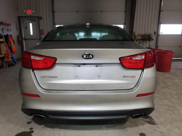 5XXGN4A72FG400717 - 2015 KIA OPTIMA EX SILVER photo 6