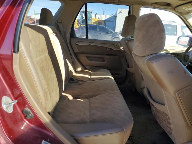 JHLRD78834C007692 - 2004 HONDA CR-V EX BURGUNDY photo 11