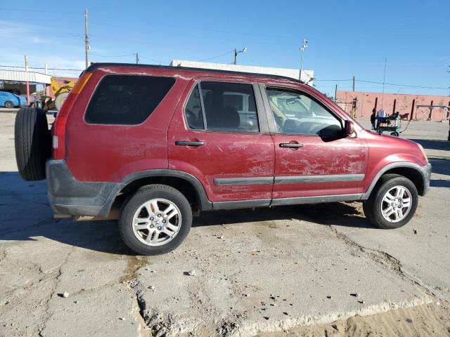 JHLRD78834C007692 - 2004 HONDA CR-V EX BURGUNDY photo 3