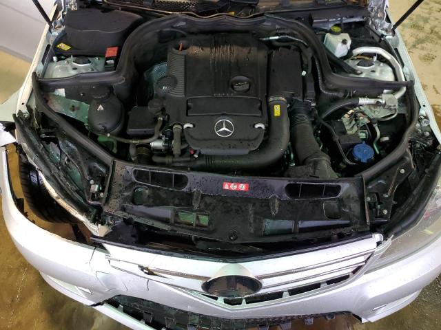 WDDGF4HB1DR261123 - 2013 MERCEDES-BENZ C 250 SILVER photo 11