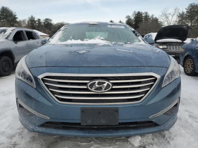 5NPE24AF3FH180810 - 2015 HYUNDAI SONATA SE BLUE photo 5