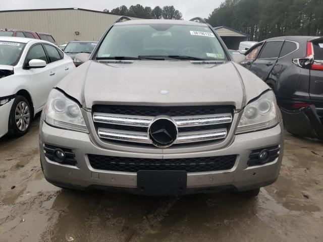 4JGBF71E37A123432 - 2007 MERCEDES-BENZ GL 450 4MATIC TAN photo 5