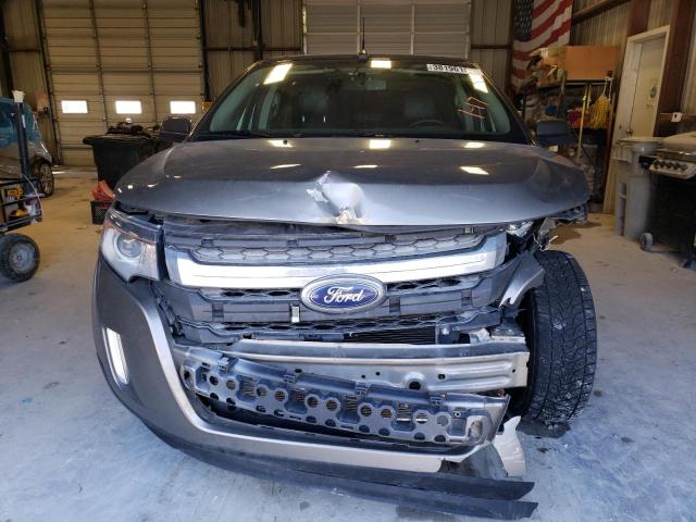 2FMDK4JC6DBE12581 - 2013 FORD EDGE SEL GRAY photo 5