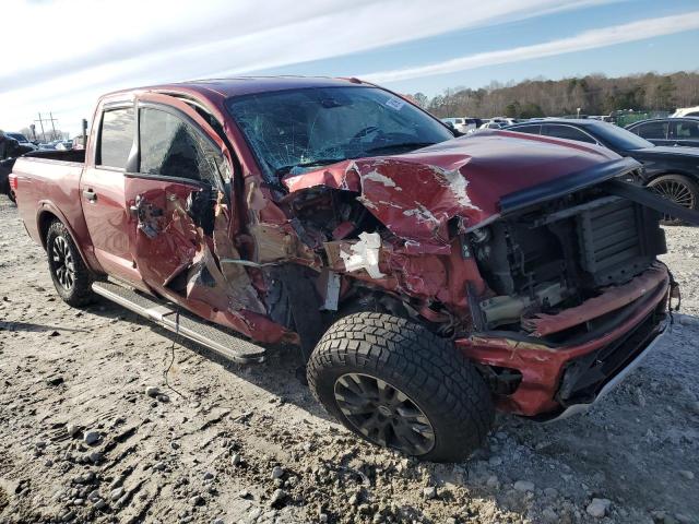 1N6AA1E55KN519480 - 2019 NISSAN TITAN SV RED photo 4