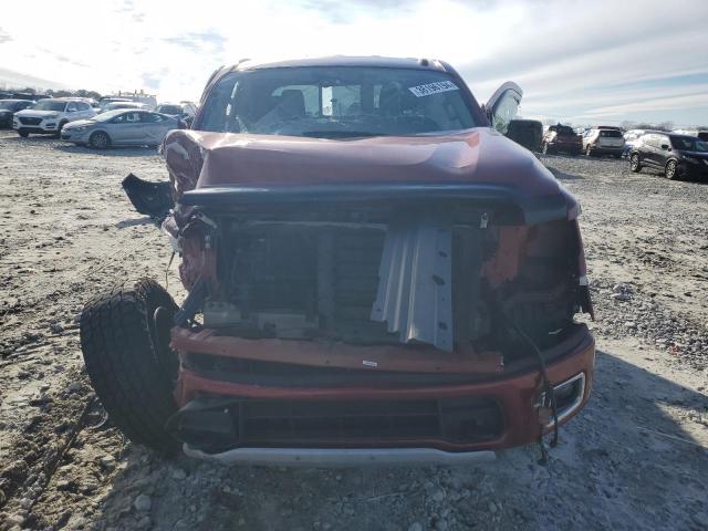 1N6AA1E55KN519480 - 2019 NISSAN TITAN SV RED photo 5