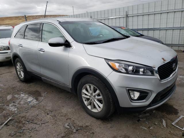 5XYPHDA54GG098298 - 2016 KIA SORENTO EX GRAY photo 4