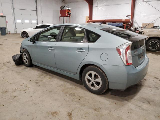 JTDKN3DU0D1618718 - 2013 TOYOTA PRIUS GREEN photo 2