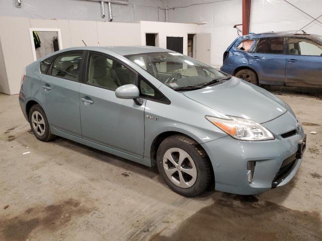 JTDKN3DU0D1618718 - 2013 TOYOTA PRIUS GREEN photo 4