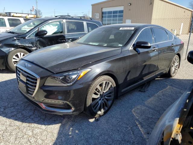 KMHGN4JF8JU250828 - 2018 GENESIS G80 ULTIMATE BLACK photo 1