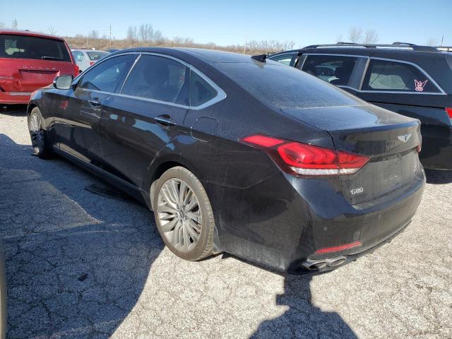 KMHGN4JF8JU250828 - 2018 GENESIS G80 ULTIMATE BLACK photo 2