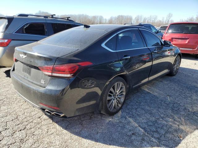 KMHGN4JF8JU250828 - 2018 GENESIS G80 ULTIMATE BLACK photo 3