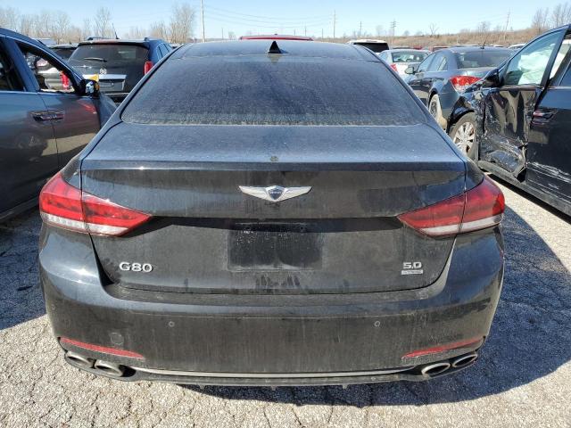 KMHGN4JF8JU250828 - 2018 GENESIS G80 ULTIMATE BLACK photo 6