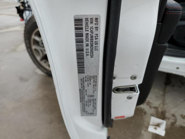 1C4PJMBX3ND502224 - 2022 JEEP CHEROKEE TRAILHAWK 白色 照片 14