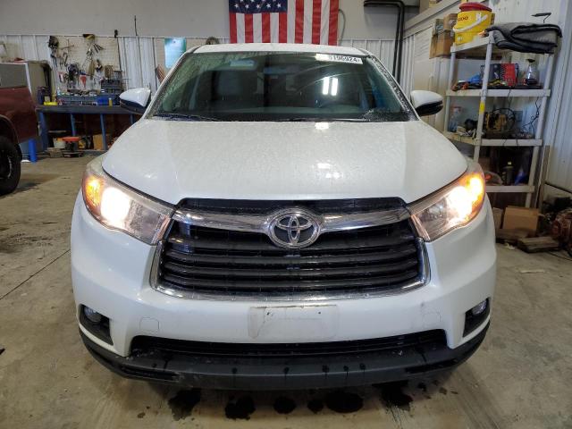 5TDBKRFH5FS137901 - 2015 TOYOTA HIGHLANDER LE WHITE photo 5