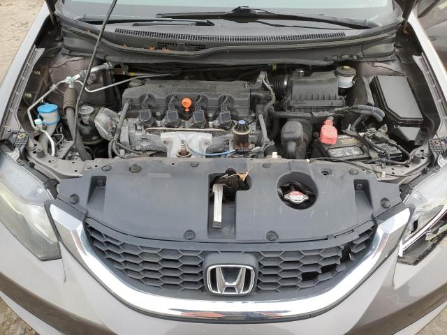 19XFB2F55FE213996 - 2015 HONDA CIVIC LX BROWN photo 11