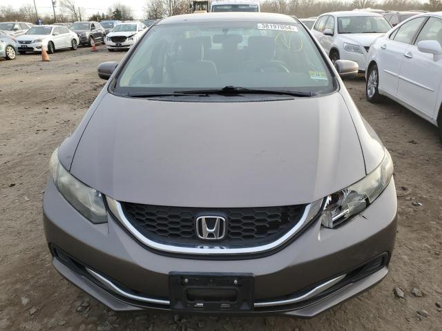 19XFB2F55FE213996 - 2015 HONDA CIVIC LX BROWN photo 5